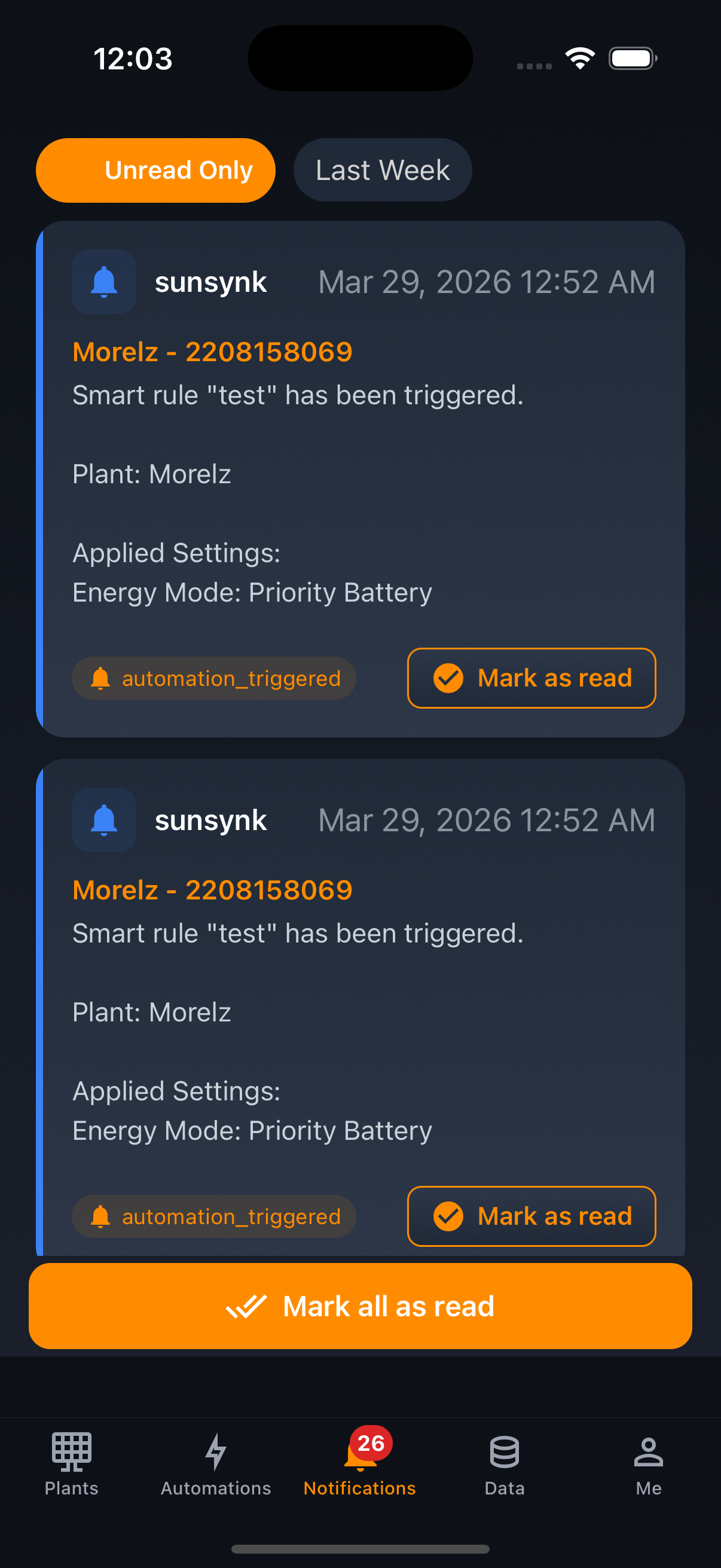 Smart Notifications